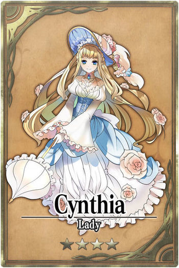 Cynthia, Wiki